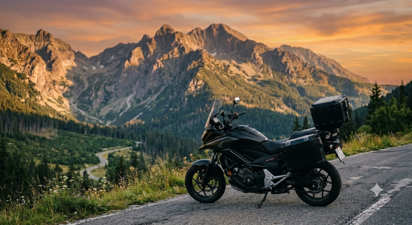 Honda NC750X výlet